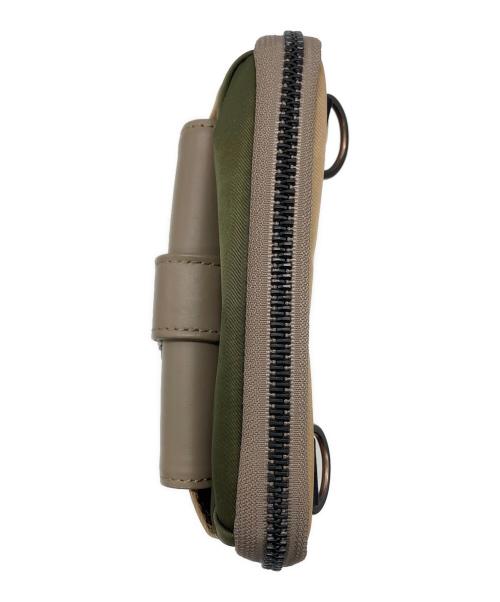 master-piece（マスターピース）master-piece (マスターピース) ショルダーバッグ ブラウン×カーキの古着・服飾アイテム