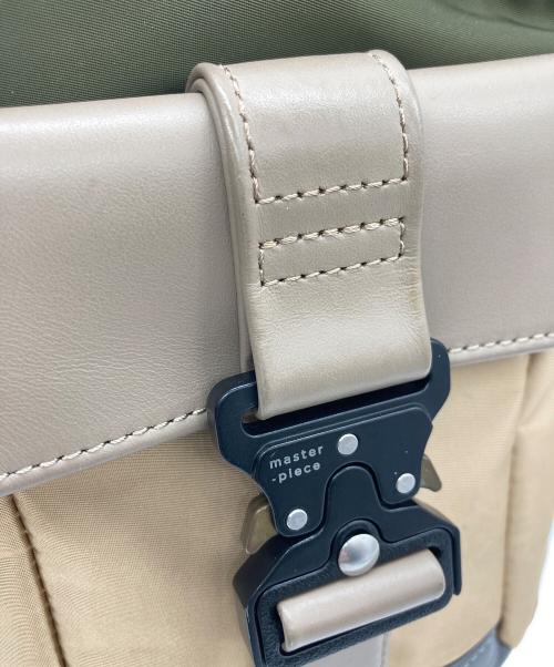 master-piece（マスターピース）master-piece (マスターピース) ショルダーバッグ ブラウン×カーキの古着・服飾アイテム