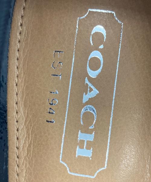 COACH（コーチ）COACH (コーチ) エナメルパンプス ブラック サイズ:37.5Mの古着・服飾アイテム
