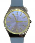 SWATCHスウォッチ）の古着「腕時計」｜スカイブルー