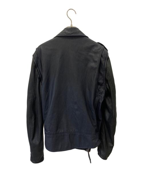 3.1 phillip lim（スリーワンフィリップリム）3.1 phillip lim (スリーワンフィリップリム) レザーライダースジャケット ネイビー サイズ:Mの古着・服飾アイテム