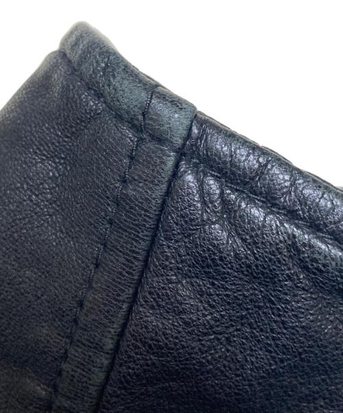 3.1 phillip lim（スリーワンフィリップリム）3.1 phillip lim (スリーワンフィリップリム) レザーライダースジャケット ネイビー サイズ:Mの古着・服飾アイテム