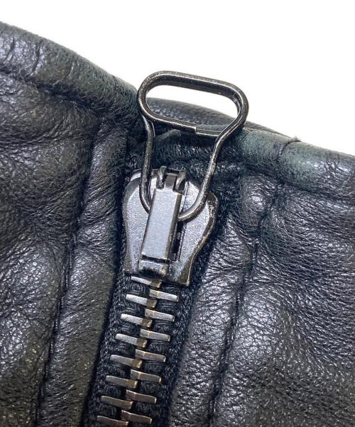 3.1 phillip lim（スリーワンフィリップリム）3.1 phillip lim (スリーワンフィリップリム) レザーライダースジャケット ネイビー サイズ:Mの古着・服飾アイテム