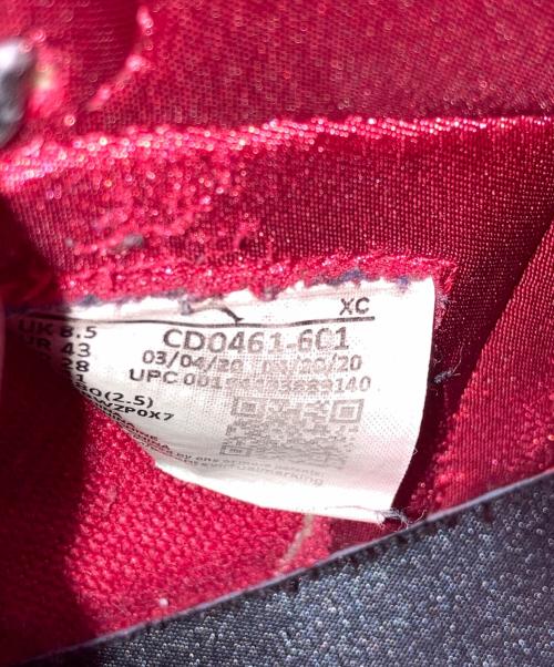 NIKE（ナイキ）NIKE (ナイキ) WMNS AIR JORDAN 1 HIGH OG レッド×ホワイト サイズ:cm28の古着・服飾アイテム
