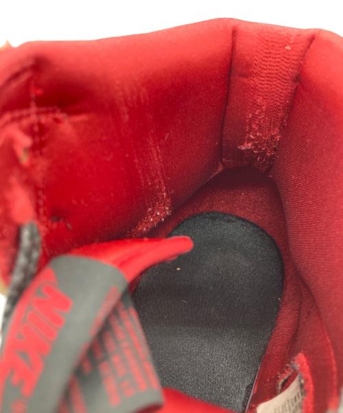 NIKE（ナイキ）NIKE (ナイキ) WMNS AIR JORDAN 1 HIGH OG レッド×ホワイト サイズ:cm28の古着・服飾アイテム