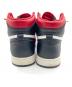 中古・古着 NIKE (ナイキ) WMNS AIR JORDAN 1 HIGH OG レッド×ホワイト サイズ:cm28：13000円