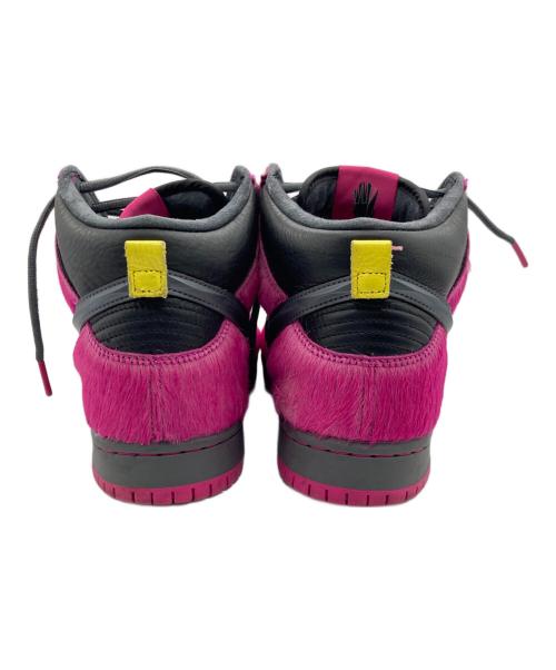 NIKE SB（ナイキエスビー）NIKE SB (ナイキエスビー) Run The Jewels (ランザジュエルズ) Dunk High ピンク サイズ:cm27.5の古着・服飾アイテム