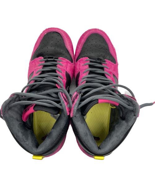 NIKE SB（ナイキエスビー）NIKE SB (ナイキエスビー) Run The Jewels (ランザジュエルズ) Dunk High ピンク サイズ:cm27.5の古着・服飾アイテム