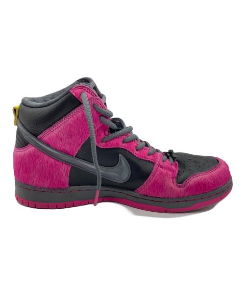 NIKE SB（ナイキエスビー）NIKE SB (ナイキエスビー) Run The Jewels (ランザジュエルズ) Dunk High ピンク サイズ:cm27.5の古着・服飾アイテム