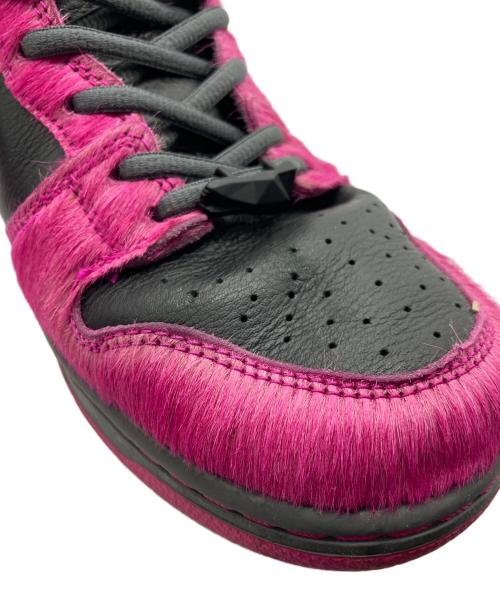 NIKE SB（ナイキエスビー）NIKE SB (ナイキエスビー) Run The Jewels (ランザジュエルズ) Dunk High ピンク サイズ:cm27.5の古着・服飾アイテム