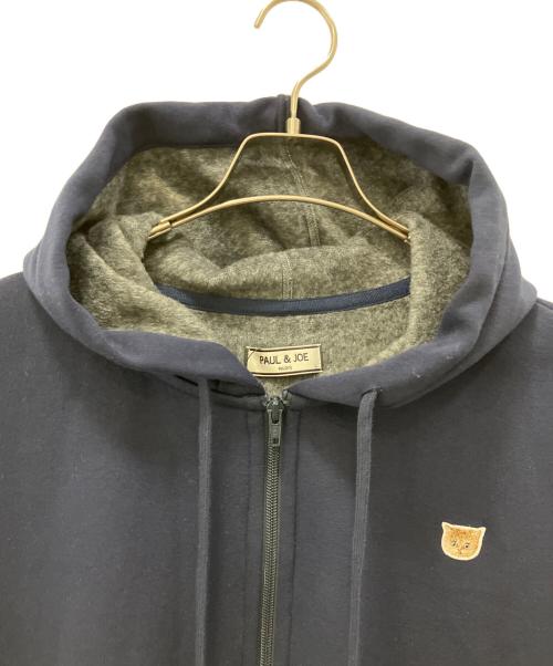 PAUL & JOE（ポール アンド ジョー）PAUL & JOE (ポール アンド ジョー) ジップパーカー ネイビー サイズ:L 未使用品の古着・服飾アイテム