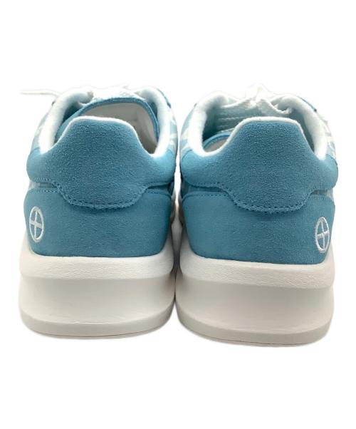 Sangacio（サンガッチョ）SANGACIO (サンガッチョ) 廣松 (ヒロミツ) ローカットスニーカー ブルー×ホワイト サイズ:CM 27.5の古着・服飾アイテム