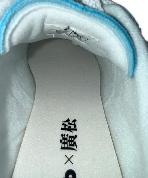 Sangacio（サンガッチョ）SANGACIO (サンガッチョ) 廣松 (ヒロミツ) ローカットスニーカー ブルー×ホワイト サイズ:CM 27.5の古着・服飾アイテム