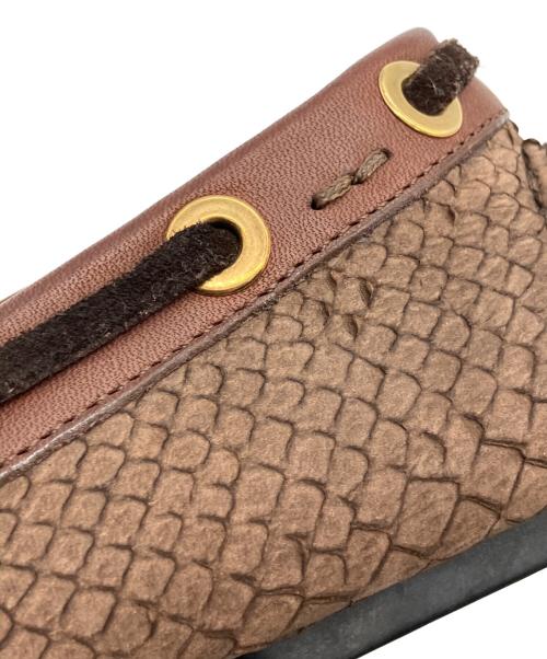 Christian Dior（クリスチャン ディオール）Christian Dior (クリスチャン ディオール) ドライビングシューズ ブラウン サイズ:38の古着・服飾アイテム