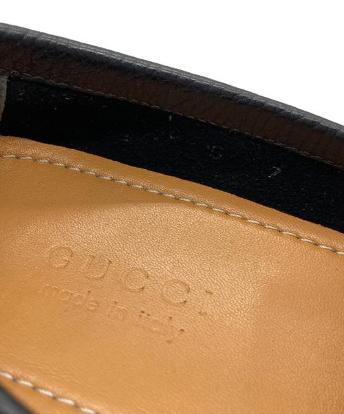 GUCCI（グッチ）GUCCI (グッチ) ホースビットドライビングシューズ ブラック サイズ:UK7の古着・服飾アイテム
