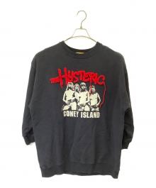 hysterics（ヒステリックス）の古着「CONEY ISLAND刺繍 ワンピース」｜ブラック×レッド