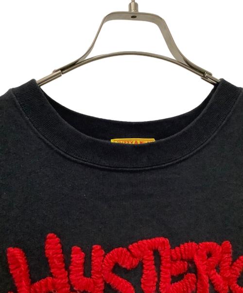 hysterics（ヒステリックス）hysterics (ヒステリックス) CONEY ISLAND刺繍 ワンピース ブラック×レッド サイズ:FREEの古着・服飾アイテム