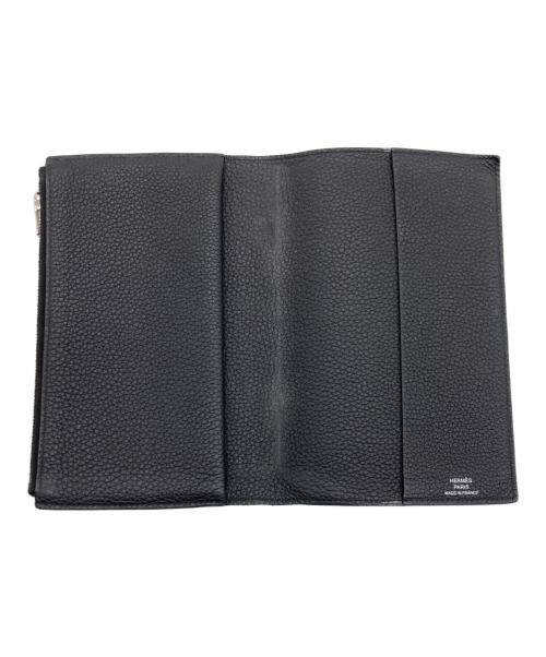HERMES（エルメス）HERMES (エルメス) 手帳カバー ブラックの古着・服飾アイテム