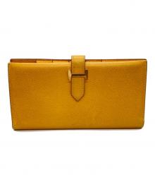 HERMES（エルメス）の古着「長財布」｜イエロー