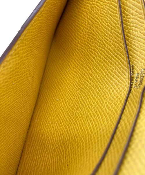 HERMES（エルメス）HERMES (エルメス) 長財布 イエローの古着・服飾アイテム