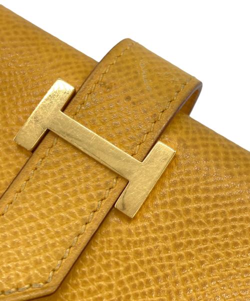 HERMES（エルメス）HERMES (エルメス) 長財布 イエローの古着・服飾アイテム