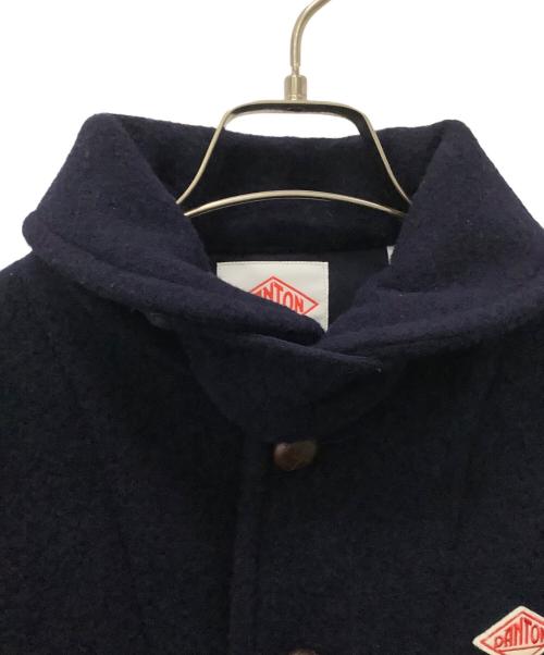 DANTON（ダントン）DANTON (ダントン) 丸襟ウールモッサジャケット ネイビー サイズ:38の古着・服飾アイテム