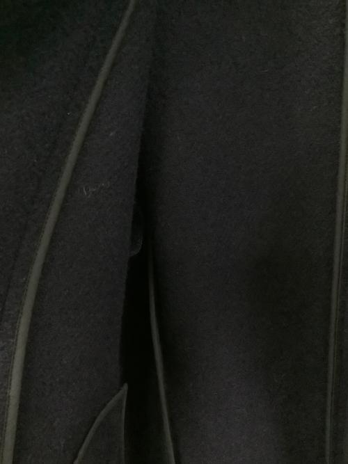 DANTON（ダントン）DANTON (ダントン) 丸襟ウールモッサジャケット ネイビー サイズ:38の古着・服飾アイテム