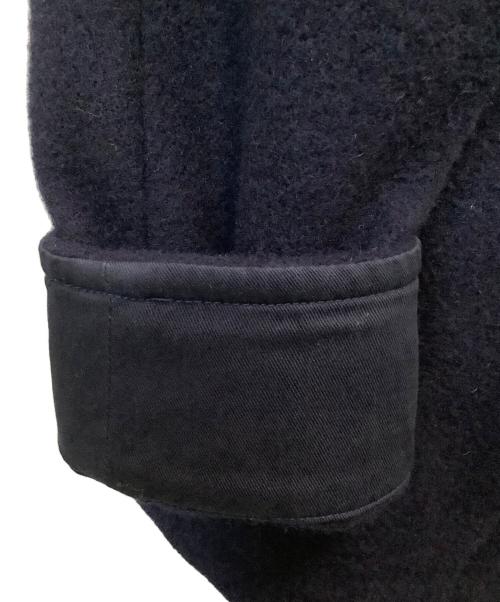 DANTON（ダントン）DANTON (ダントン) 丸襟ウールモッサジャケット ネイビー サイズ:38の古着・服飾アイテム