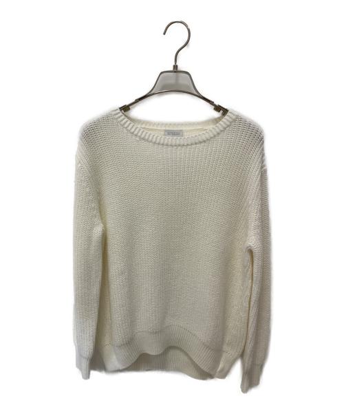 MACKINTOSH PHILOSOPHY（マッキントッシュ フィロソフィー）MACKINTOSH PHILOSOPHY (マッキントッシュ フィロソフィー) 厚手ニット ホワイト サイズ:38 未使用品の古着・服飾アイテム