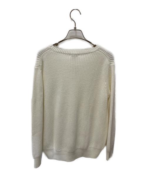 MACKINTOSH PHILOSOPHY（マッキントッシュ フィロソフィー）MACKINTOSH PHILOSOPHY (マッキントッシュ フィロソフィー) 厚手ニット ホワイト サイズ:38 未使用品の古着・服飾アイテム