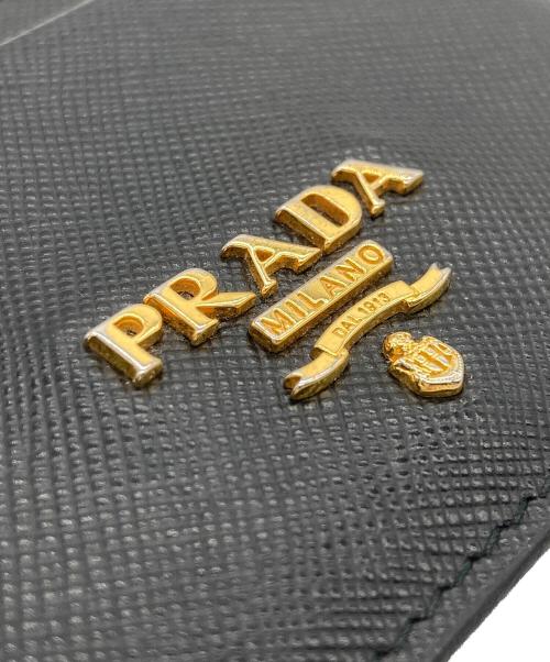 PRADA（プラダ）PRADA (プラダ) カードケース ブラックの古着・服飾アイテム