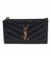 Saint Laurent Paris（サンローランパリ）の古着「ジップカードケース」｜ブラック