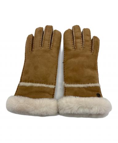 中古・古着通販】UGG (アグ) シームドテックグローブ キャメル サイズ