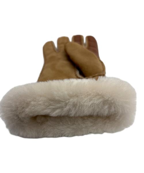 UGG（アグ）UGG (アグ) シームドテックグローブ キャメル サイズ:Mの古着・服飾アイテム