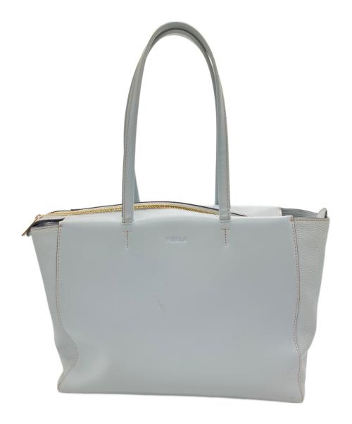 FURLA（フルラ）FURLA (フルラ) トートバッグ　レジーナ L スカイブルーの古着・服飾アイテム