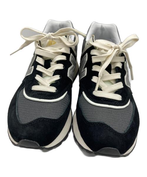 NEW BALANCE（ニューバランス）NEW BALANCE (ニューバランス) ローカットスニーカー ブラック サイズ:23.5cmの古着・服飾アイテム