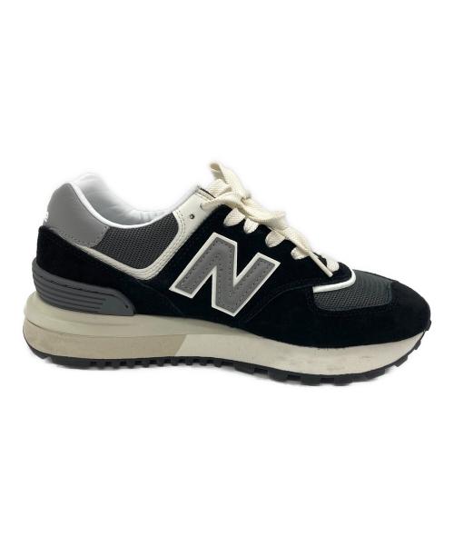 NEW BALANCE（ニューバランス）NEW BALANCE (ニューバランス) ローカットスニーカー ブラック サイズ:23.5cmの古着・服飾アイテム