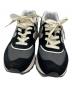 NEW BALANCE (ニューバランス) ローカットスニーカー ブラック サイズ:23.5cm：8000円