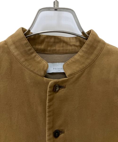 Phlannel（フランネル）Phlannel (フランネル) 長袖シャツ キャメル サイズ:SIZE 3の古着・服飾アイテム