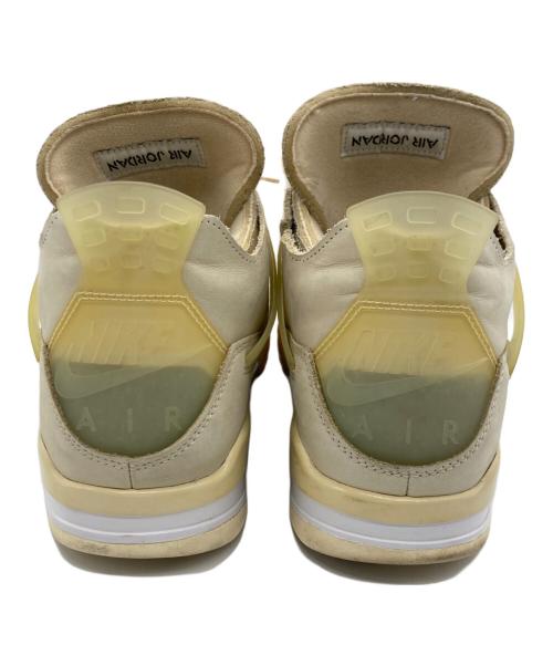 NIKE（ナイキ）NIKE (ナイキ) OFFWHITE (オフホワイト) WMNS AIR JORDAN 4 RETRO SP ベージュ サイズ: 27.5の古着・服飾アイテム