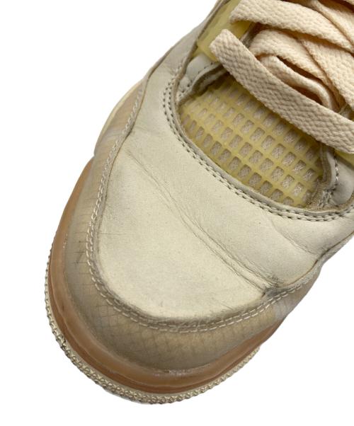 NIKE（ナイキ）NIKE (ナイキ) OFFWHITE (オフホワイト) WMNS AIR JORDAN 4 RETRO SP ベージュ サイズ: 27.5の古着・服飾アイテム