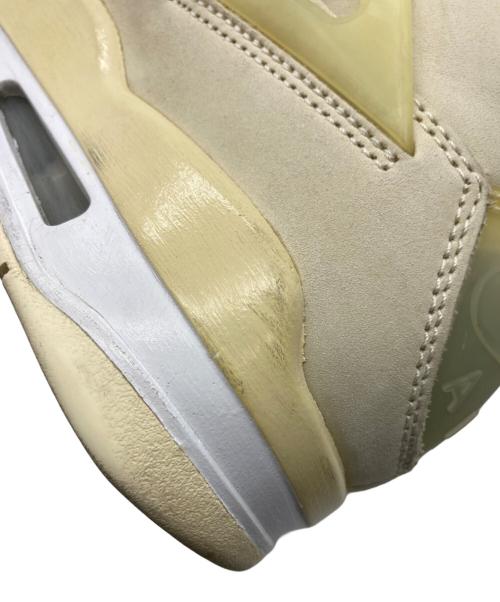 NIKE（ナイキ）NIKE (ナイキ) OFFWHITE (オフホワイト) WMNS AIR JORDAN 4 RETRO SP ベージュ サイズ: 27.5の古着・服飾アイテム