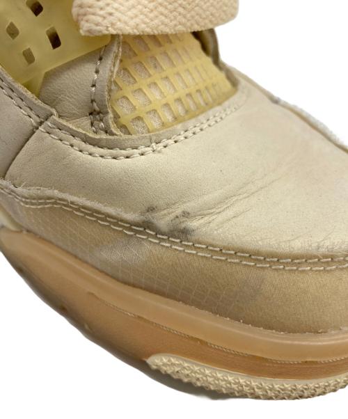 NIKE（ナイキ）NIKE (ナイキ) OFFWHITE (オフホワイト) WMNS AIR JORDAN 4 RETRO SP ベージュ サイズ: 27.5の古着・服飾アイテム