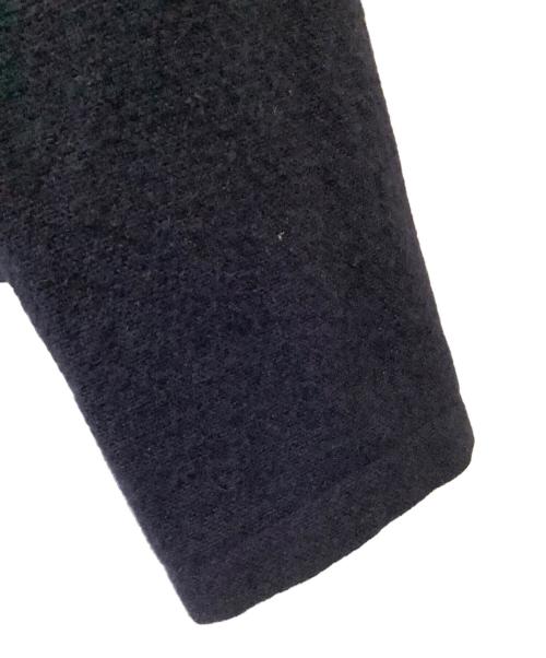 COMME des GARCONS COMME des GARCONS（コムデギャルソン コムデギャルソン）COMME des GARCONS COMME des GARCONS (コムデギャルソン コムデギャルソン) 縮絨フラワーノーカラーウールジャケット ブラック サイズ:Sの古着・服飾アイテム