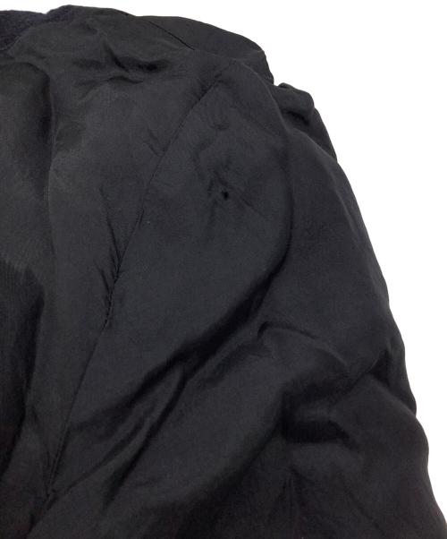 COMME des GARCONS COMME des GARCONS（コムデギャルソン コムデギャルソン）COMME des GARCONS COMME des GARCONS (コムデギャルソン コムデギャルソン) 縮絨フラワーノーカラーウールジャケット ブラック サイズ:Sの古着・服飾アイテム