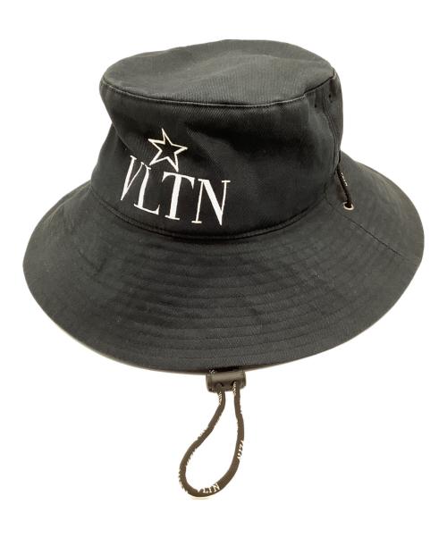 VALENTINO GARAVANI（ヴァレンティノ・ガラヴァーニ）VALENTINO GARAVANI (ヴァレンティノ・ガラヴァーニ) サファリハット ブラック サイズ:58の古着・服飾アイテム