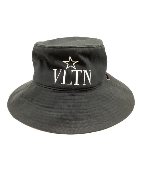 VALENTINO GARAVANI（ヴァレンティノ・ガラヴァーニ）VALENTINO GARAVANI (ヴァレンティノ・ガラヴァーニ) サファリハット ブラック サイズ:58の古着・服飾アイテム
