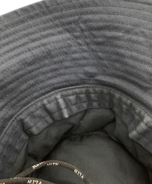 VALENTINO GARAVANI（ヴァレンティノ・ガラヴァーニ）VALENTINO GARAVANI (ヴァレンティノ・ガラヴァーニ) サファリハット ブラック サイズ:58の古着・服飾アイテム