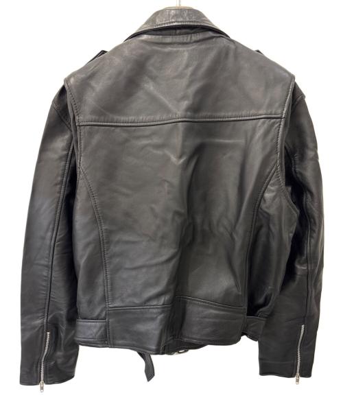 PRECIOUS（プレシャス）PRECIOUS (プレシャス) レザーライダースジャケット ブラック サイズ:44の古着・服飾アイテム
