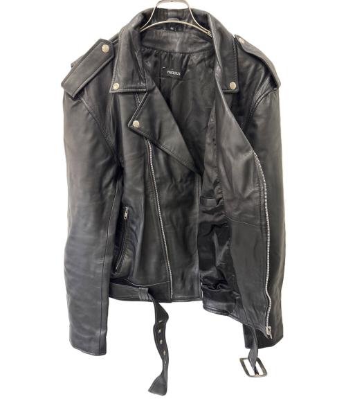 PRECIOUS（プレシャス）PRECIOUS (プレシャス) レザーライダースジャケット ブラック サイズ:44の古着・服飾アイテム